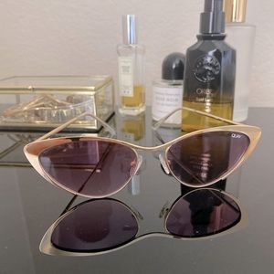 QUAY Alissa Violet Boss cat eye sunglasses